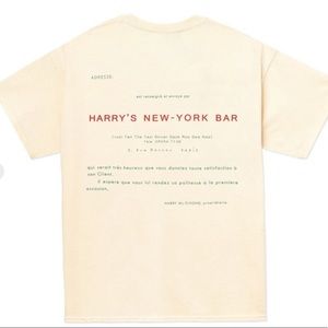 NWOT Sm. ROWING BLAZERS HARRY'S NEW YORK BAR SHORT SLEEVE TEE SOLD OUT ON SITE